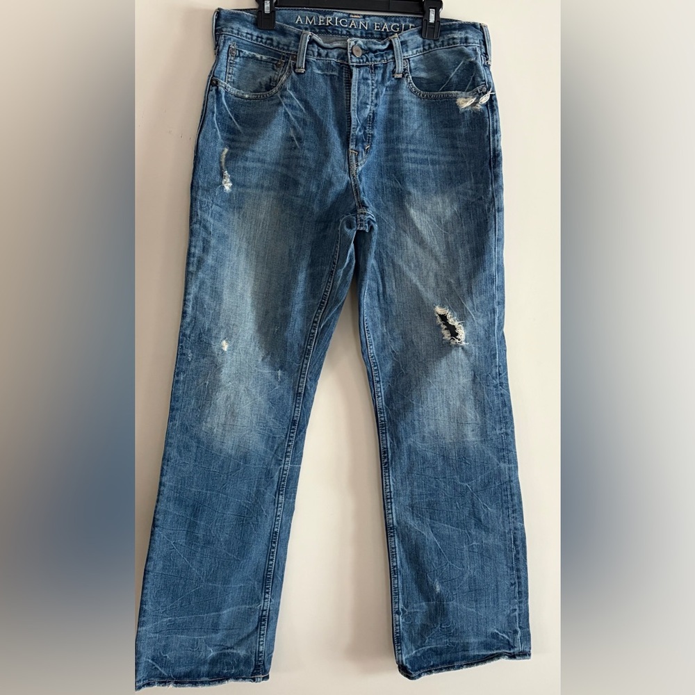 American Eagle Outfitters Blue Bootcut Jeans